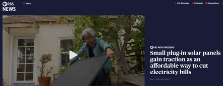 Small plug-in solar panels gain traction as an affordable way to cut electricity bills